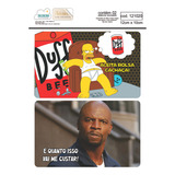Adesivo Para Cartão Engraçado Skin Card 2 Adesivos Decoucria Cor 121020