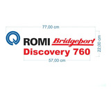 Adesivo Para Centro De Usinagem Romi Discovery 760