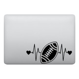 Adesivo Para Notebook Futebol Americano Na Veia Amor