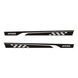 Adesivo Para Peugeot 208 Faixa Ps4 Fita Colante Active
