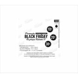 Adesivo Para Vitrine Loja Black Friday 10 20 30 Off M05m