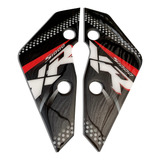 Adesivo Paralama S1000xr 2017 À 2018 Resinado Material 3 M Cor Preto