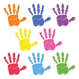 Adesivo Parede Infantil 60 Mão Colorida