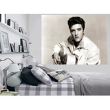 Adesivo Parede Poster Foto Cantor Música Rock Elvis Presley