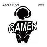 Adesivo Parede Video Game Ps4 Porta Gamer Controle Xbox Ps2