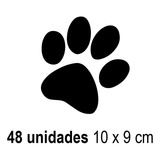 Adesivo Patinhas 48 Und Cachorro Pet Shop Vitrine Patas