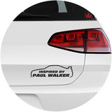 Adesivo Paul Walker Brian O conner Velozes Furioso Rebaixado
