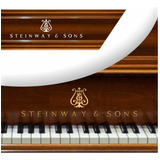 Adesivo Piano Steinway Sons