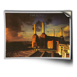 Adesivo Pink Floyd Dark Side Animals Wall Auto Colante A0 B