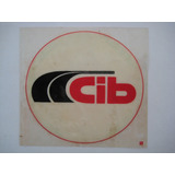 Adesivo Plástico Antigo Cib Décadas 60 70