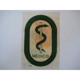 Adesivo Plástico Antigo Década 60 70 Símbolo De Medicina