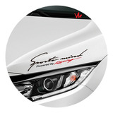 Adesivo Powered Sports Mind Racing Capo Carro Sticker
