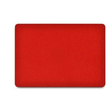 Adesivo Premium Jateado Fosco Vermelho Macbook