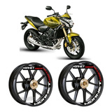 Adesivo Premium Roda Moto Honda Cb 600 F Hornet Cb600f