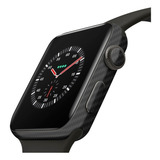 Adesivo Proteção Carbono Preto Apple Watch 45m P Series 7