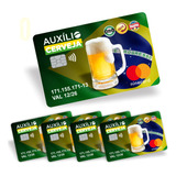 Adesivo Protetor Para Cartão Com Chip Auxílio Cerveja 5 Unid