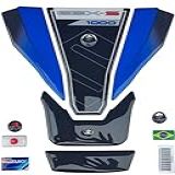 Adesivo Protetor Tanque Moto Resinado Suzuki GSX S 1000 2024 Preto Azul 