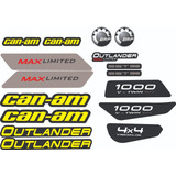 Adesivo Quadriciclo Brp Can Am Outlander Max 1000 Limited