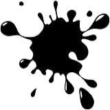 Adesivo Refletivo De Carro Preto Gota De água Adesivo De Tinta Decoração De Carro Decalques DIY Decalque Padrão Criativo Decalques De Estilo Automático PET Decalques à Prova D água Decalque De Janela