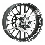 Adesivo Refletivo De Roda Friso Moto Honda Cb 600 F Hornet
