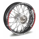 Adesivo Refletivo Friso De Roda Moto Bmw F800gs F 800 Gs