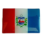 Adesivo Resinado Bandeira De Alagoas 9 0cm X 6 0cm 