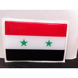 Adesivo Resinado Da Bandeira Da Síria