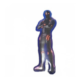 Adesivo Resinado Fortnite Skin Omega 9x4 Cm