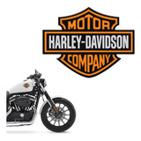 Adesivo Resinado Logo Harley Davidson Moto