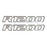 Adesivo Resinado Paralama Dianteiro Moto Bmw R1200 Gs Branco