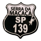Adesivo Resinado Serra Da Macaca Rotas De Moto 