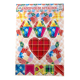 Adesivo Retalho Remendo Para Roupa Festa Junina 15 Adesivos
