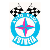 Adesivo Retrô Estrela Autorama 15 Cm