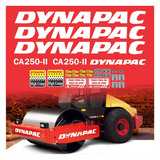 Adesivo Rolo Compactador Dynapac Ca250ii Ca