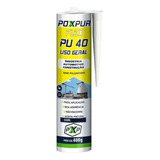 Adesivo Selante Pu 40 Uso Geral Ct 400g Cinza