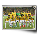 Adesivo Seleção Brasileira Copa 2014 Auto Colante 120x84cm
