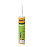 Adesivo Silicone Selante Pu 40 Preto 400gr Vedacit