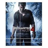 Adesivo Skin De Vidro Para Ps4 Fat Uncharted 4 Playstation