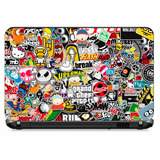 Adesivo Skin Notebook Sticker Bomb