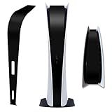 Adesivo Skin Pelicula Preto Liso Fosco Central Para Playstation 5 Ps5 PS5 Versão DIGITAL