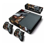 Adesivo Skin Xbox One tomb Raider Console E Controles