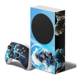Adesivo Skin Xbox Series S E Dois Controles Mortal Kombat B2