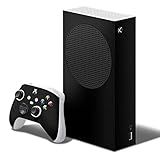 Adesivo Skin Xbox Series S E Dois Controles Preto Black B1