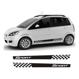 Adesivo Sport Fiat Idea Kit Faixa