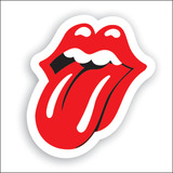 Adesivo Sticker Vinil Impermeável Rolling Stones