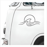 Adesivo Surf Praia Motorhome Kombi Van Trailer