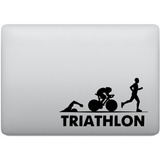 Adesivo Tablet Notebook Pc Triatlo Esporte Triathlon