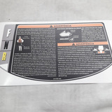 Adesivo Tampa Porta Documentos Jet Ski Sea doo 4 Tempos