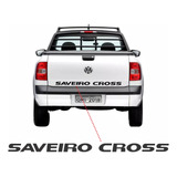 Adesivo Tampa Traseira Saveiro Cross G5 2011 2012 2013 Cores