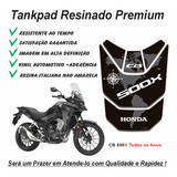 Adesivo Tankpad Protetor De Tanque Moto 3d Cb500x Cb 500x 1